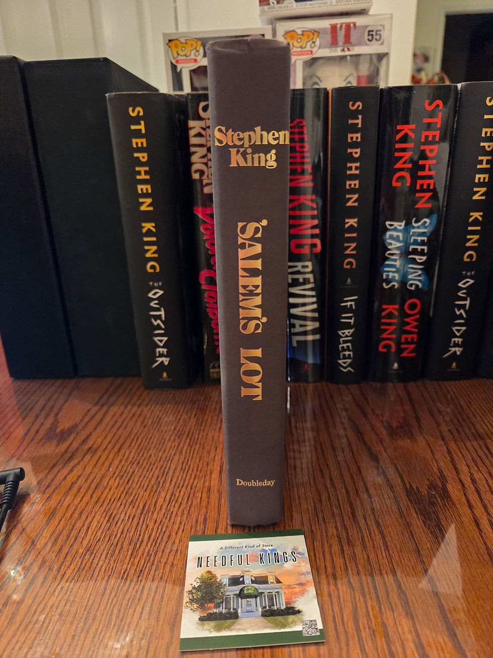 Thumbnail: Stephen King Salem's Lot Doubleday Full Size Book Club Edition!