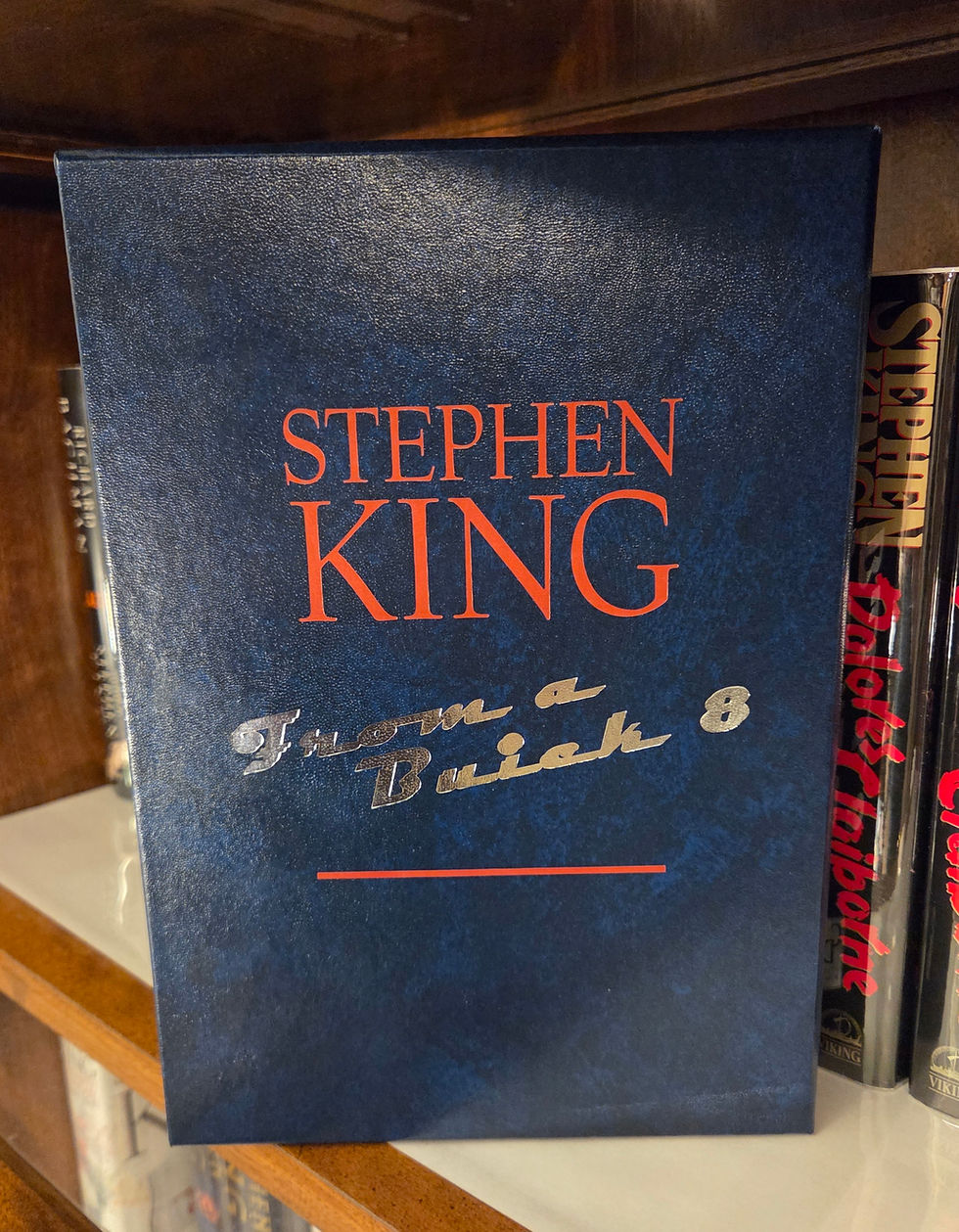 Thumbnail: From a Buick 8 CD Gift Edition Slipcase front of blue slipcase in fine condition