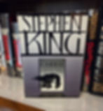 Stephen King Carrie 1st Edition Plume Blue and Black front of book in fine condition.