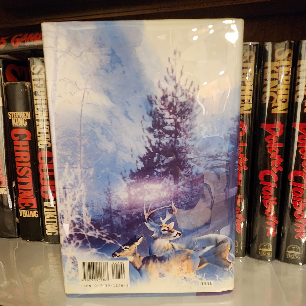 Thumbnail: Stephen King Dreamcatcher 1st Edition Back Jacket View