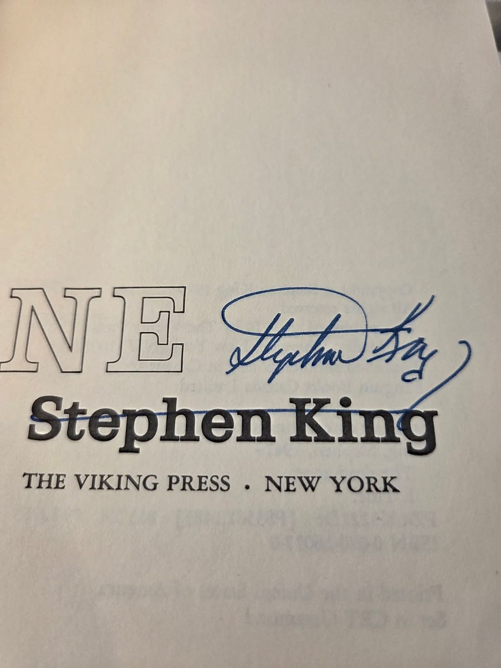 Thumbnail: Stephen King The Dead Zone 1st Edition Signed 