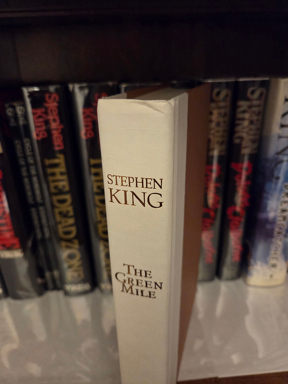 Thumbnail: Stephen King First Edition Green Mile Spine without Dust Jacket on Book Fine