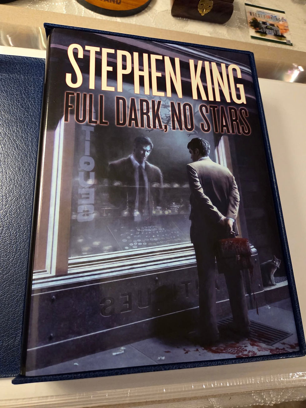 Stephen King Full Dark No Stars CD Signed Limited #500
