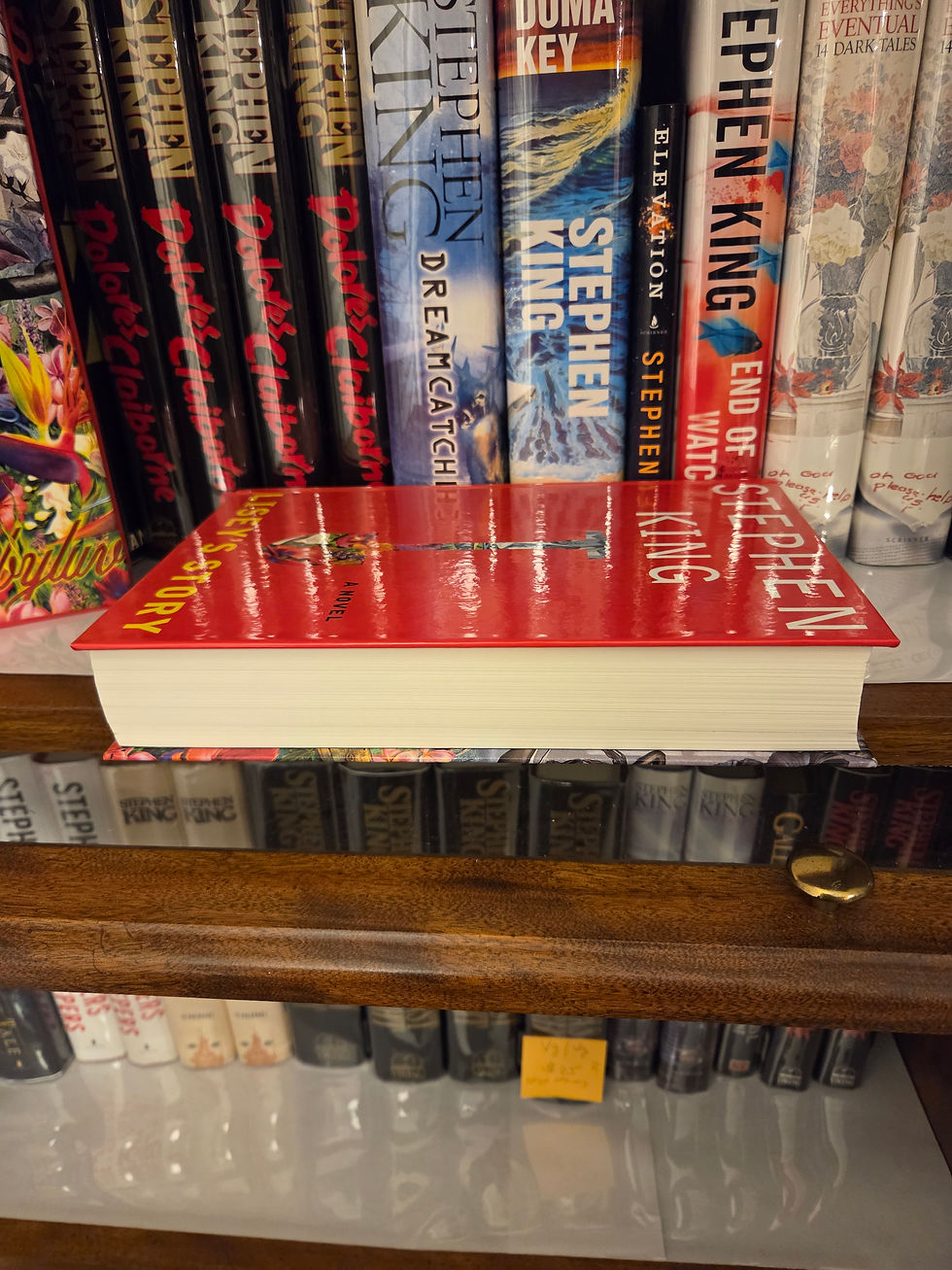 Thumbnail: Stephen King Scribner Lisey's Story Gift Edition w/Slipcase page block in fine condition