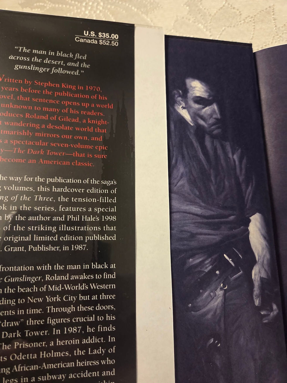 Thumbnail: Stephen King Dark Tower I-IV Signed 1st Edition Viking Set