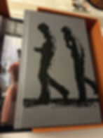 The Long Walk Grey Leather Artist Signed Edition w/Collector Traycase