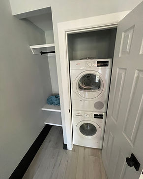 New Full Laundry Area
