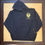 Thumbnail: Black &Gold logo splatter Hoodie (XL)
