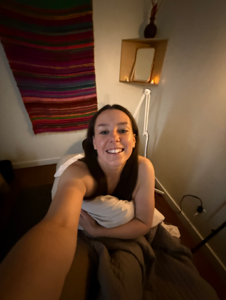 Femme après un massage