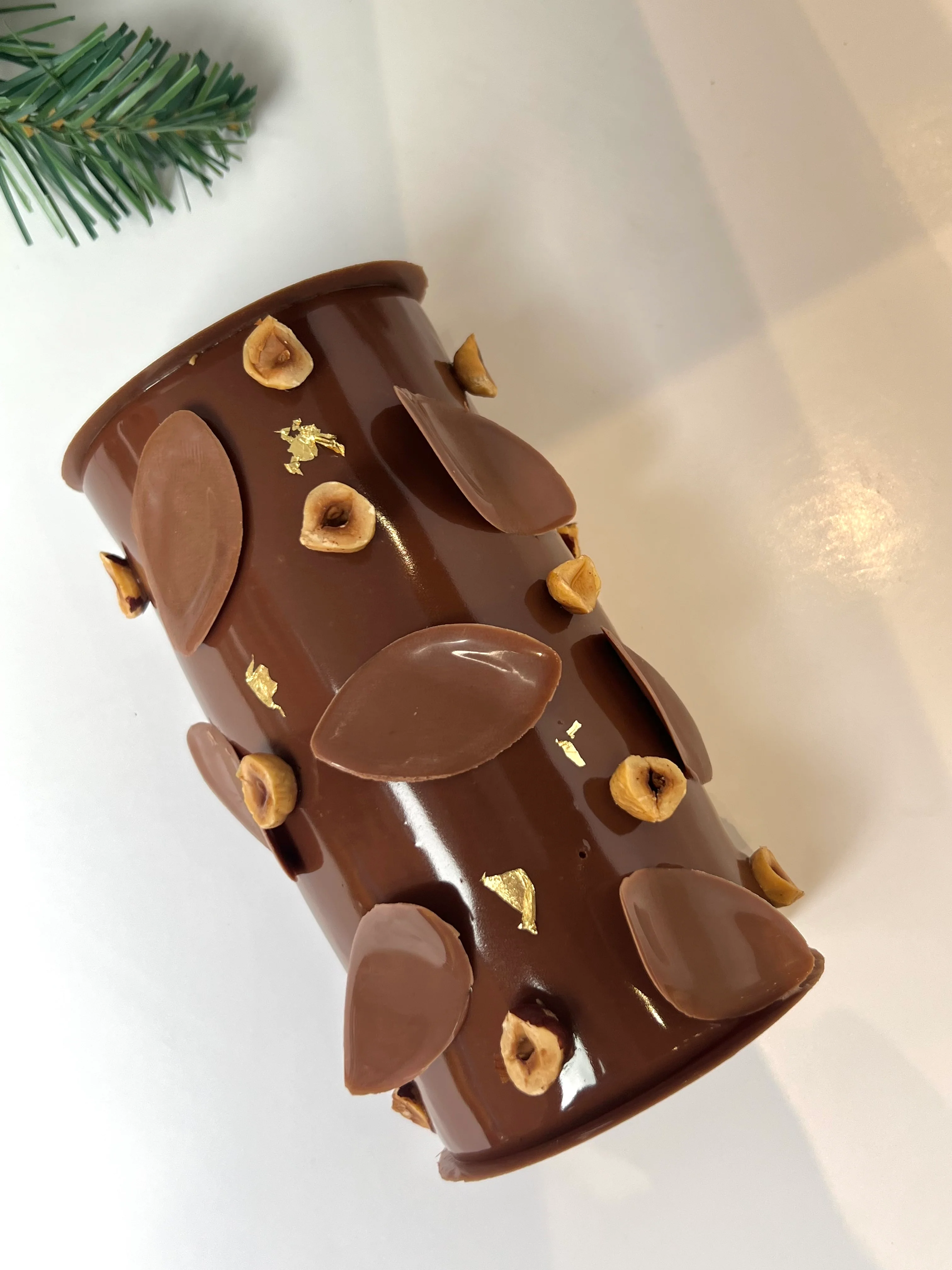 buche au chocolat