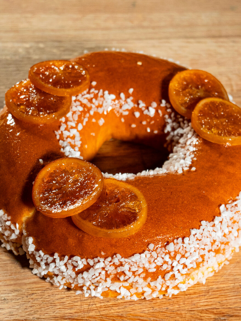 brioche des rois t fruits confits