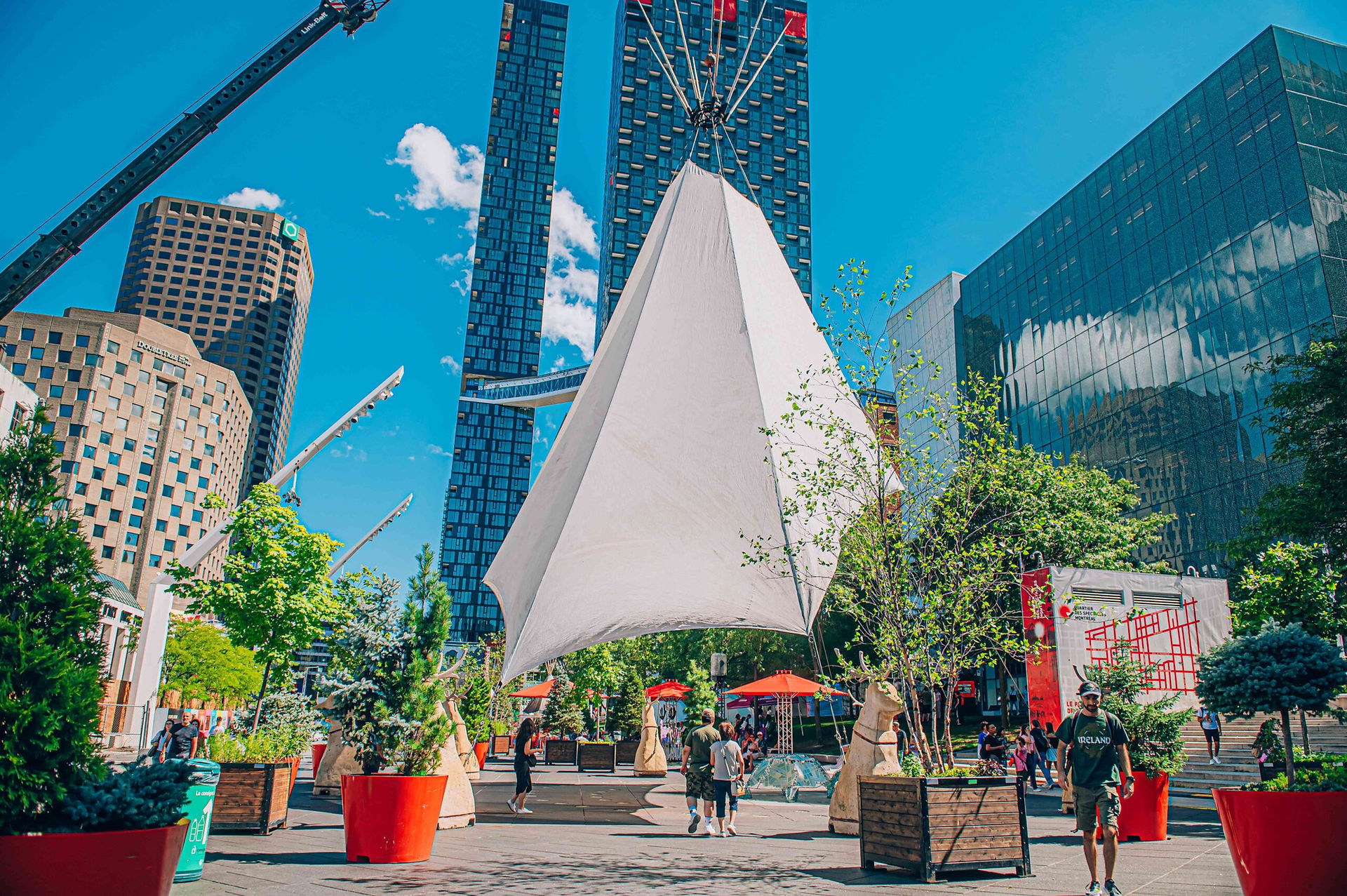 Tipi à Montréal