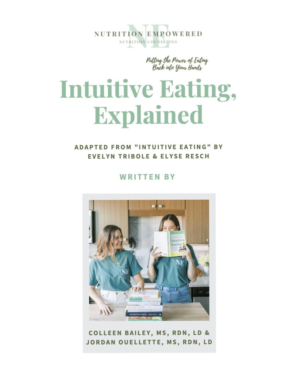 Intuitive Eating, Explained