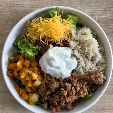 Lunch Taco Salad Meal Prep 🌮