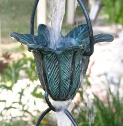 Cast Flower Cups ™ | Patina