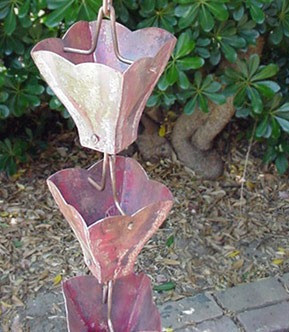 Thumbnail: Square Cups | Small | Aged Copper
