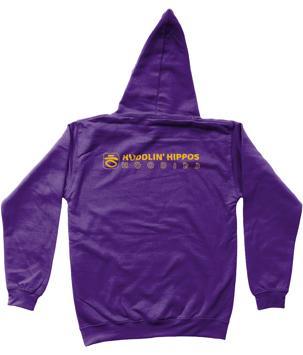 S1:E2 Junior Hoodie (Purple & Golden Yellow)