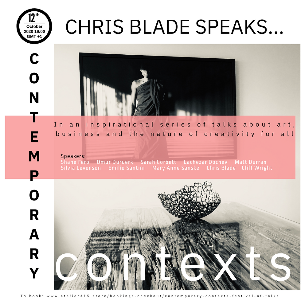 Chris Blade speaking about luxury craftsmanship, business and Cumbria Crystal for Zurich Glass School Contemporary Contexts.