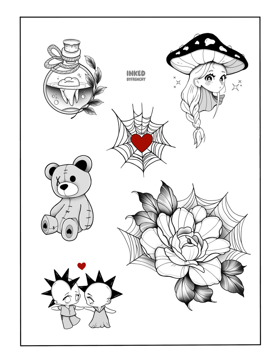 flash tattoo, comics, comics tattoo, pop art, tattoo, animal tattoo, animal art, anime art, design, black and grey tattoo