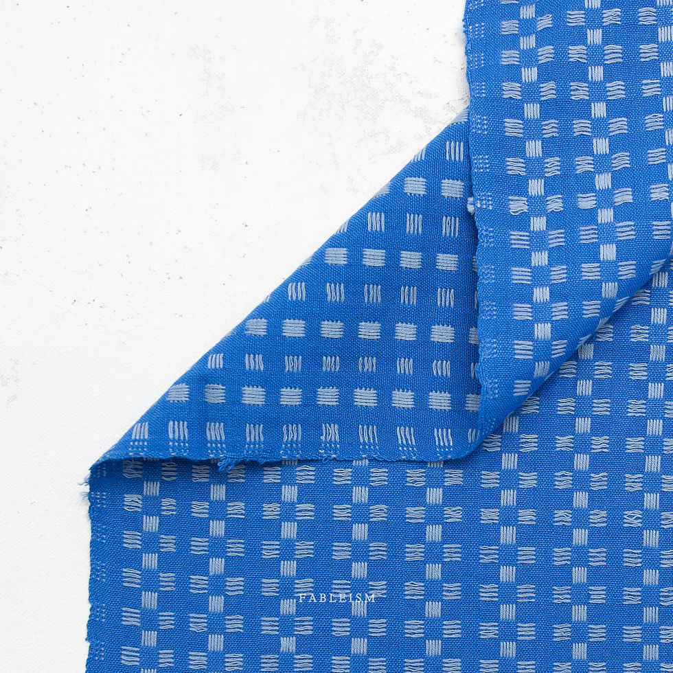 Thumbnail: Fine & Dandy:Basketweave in Bright Blue
