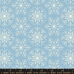 Winterglow Blue Snowflakes