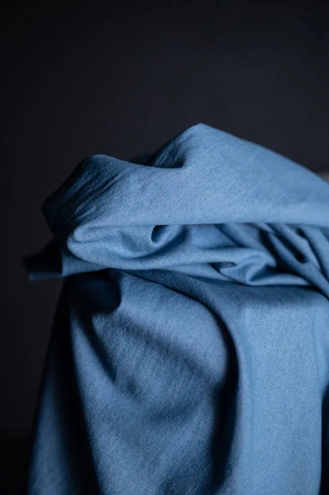 8oz. Washed Cotton Denim Light