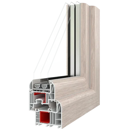 Budowa profilu Future Class 82 MD | Oknoslide