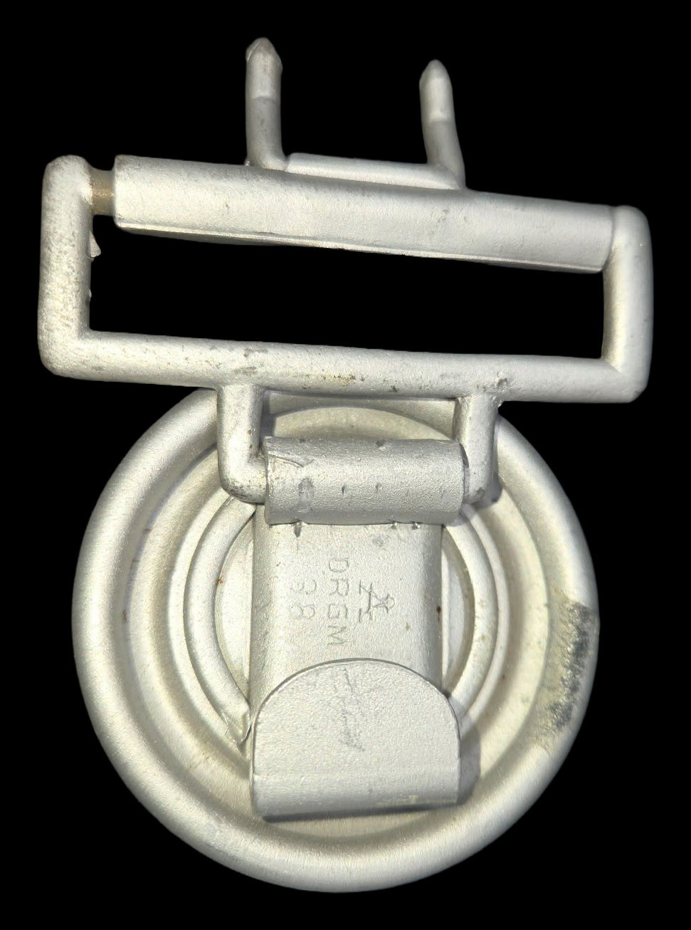 Thumbnail: German WWII RAD Reich Labour Service Leader Belt Buckle by Assmann