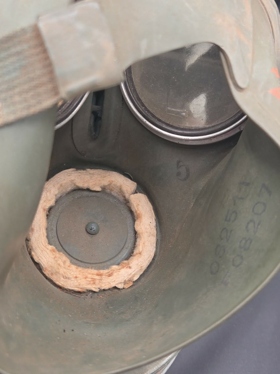 Thumbnail: WWII German Luftschutz Air Raid Protection Gas Mask