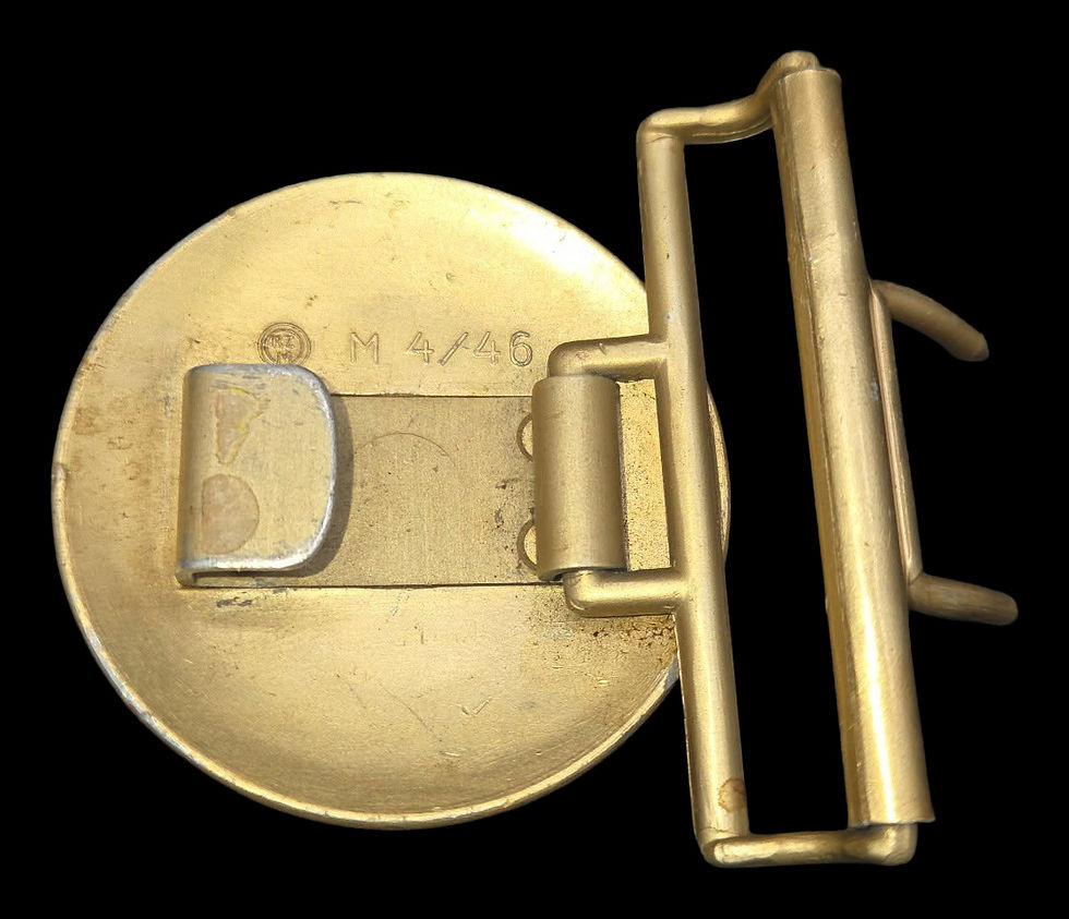 Thumbnail: NSDAP Leader's Belt Buckle by Wilhelm Schroder & Cie