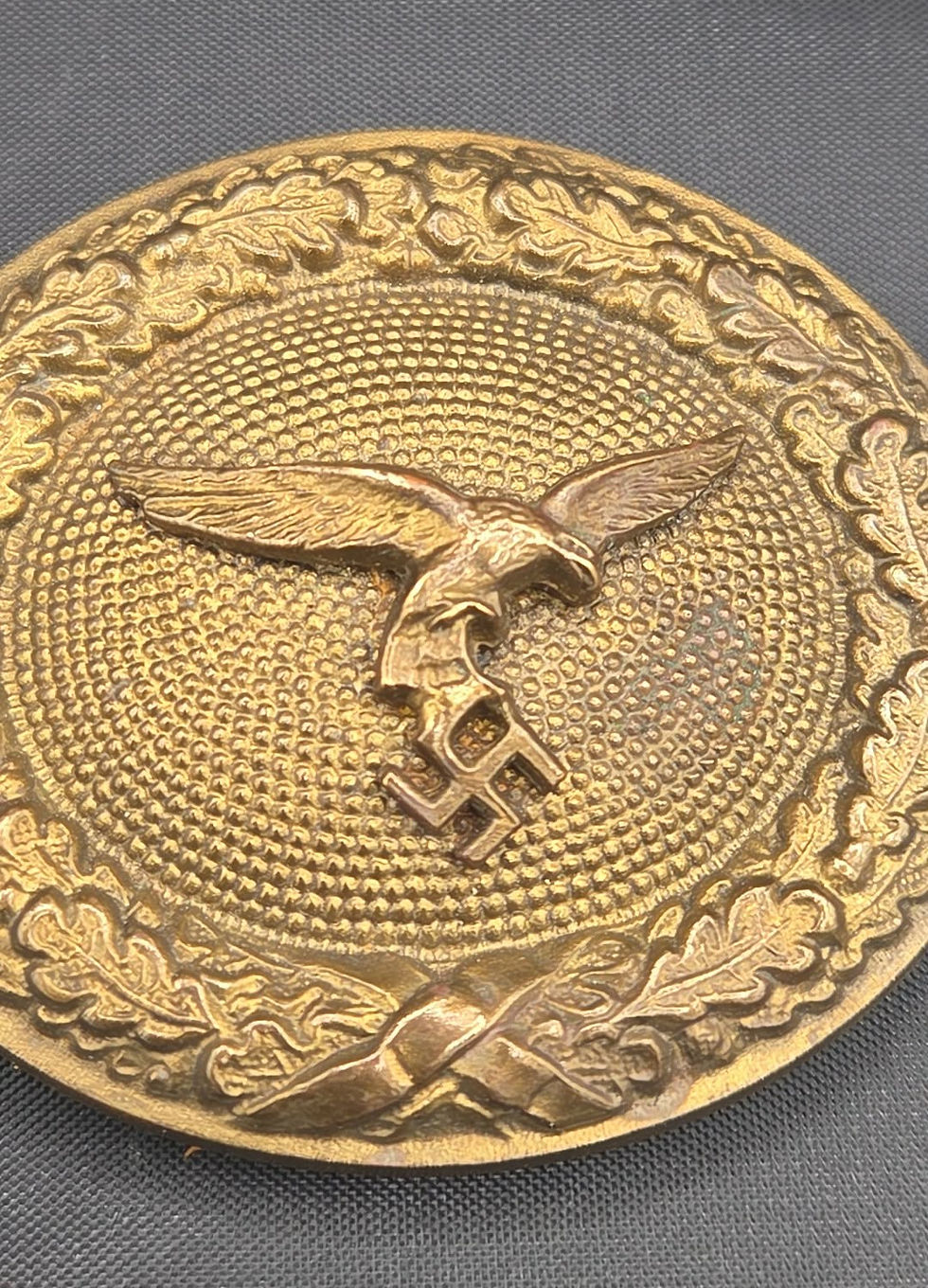 Thumbnail: German WWII Luftwaffe General Parade Belt Buckle