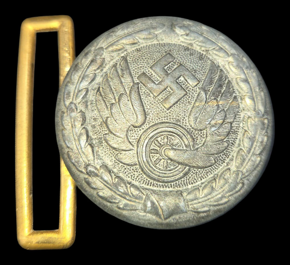 German WWII Reichsbahn Railway Officer Belt Buckle