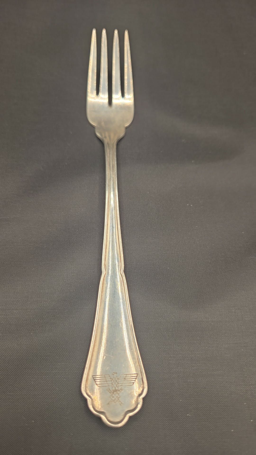 Hermann Goering Personal Silver Fork. "Wedding Pattern"