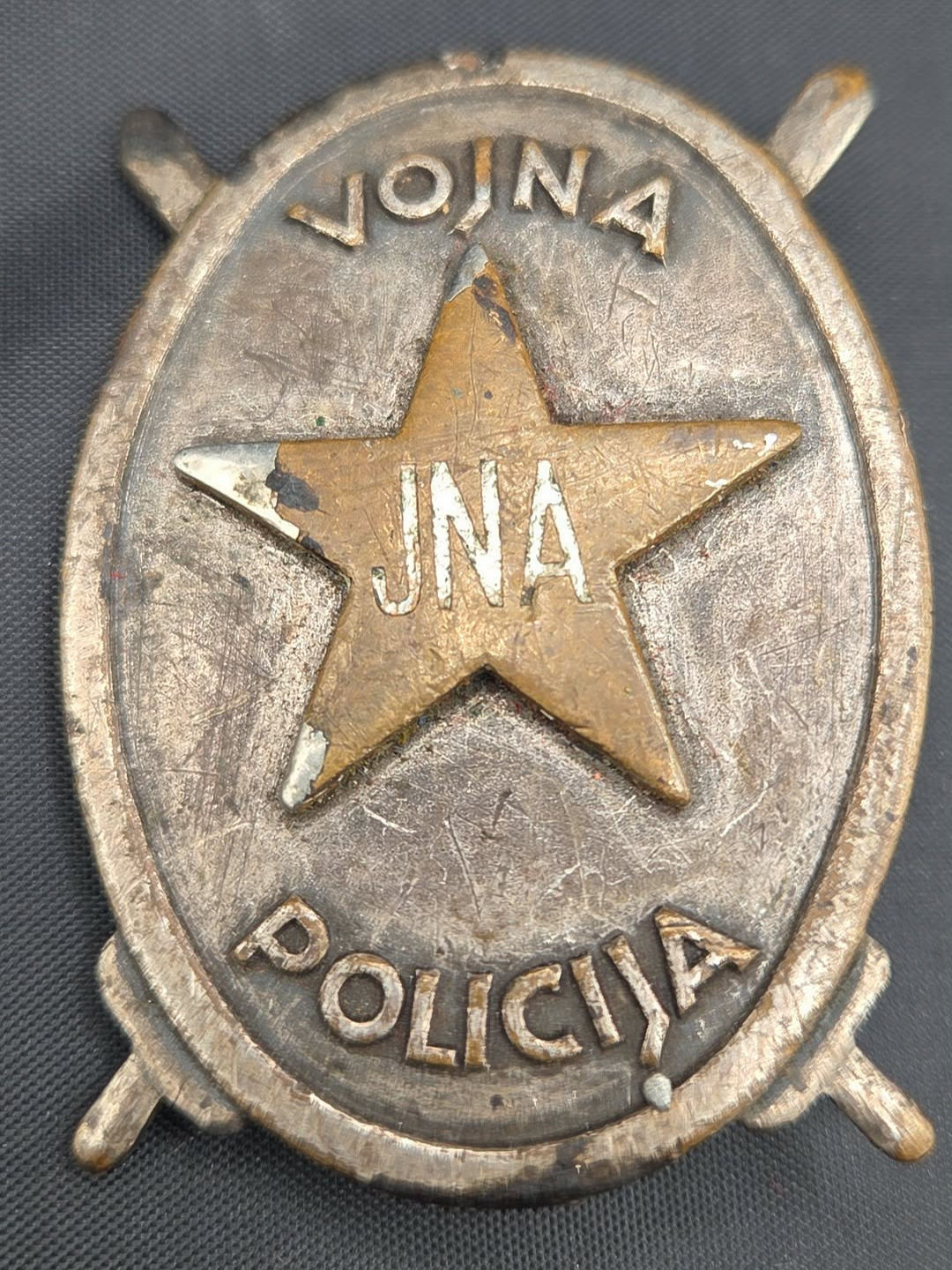Yugoslav People’s Army JNA Military Police Badge