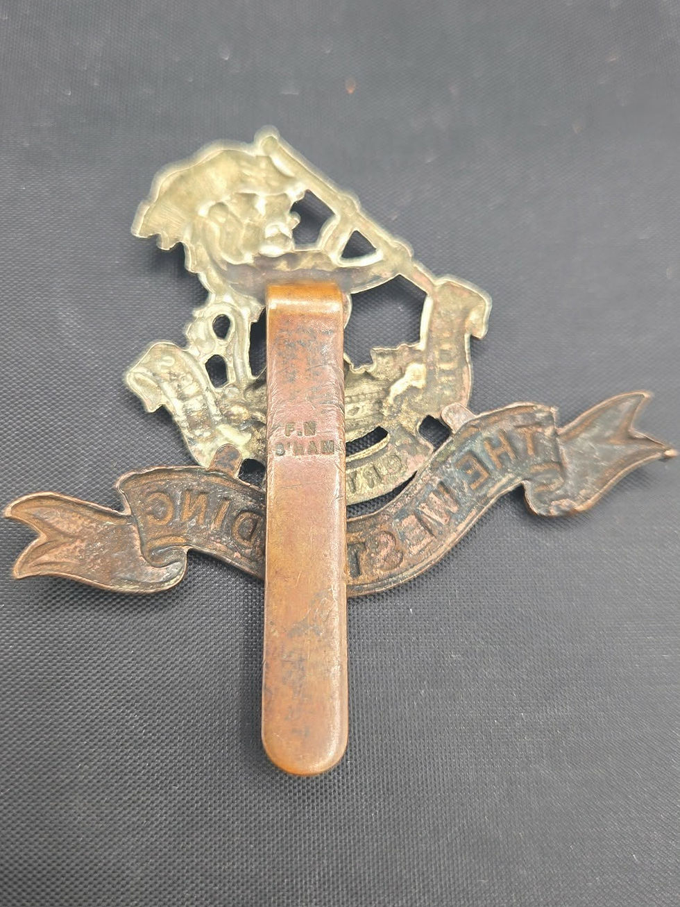 Thumbnail: Duke of Wellington’s West Riding Regiment Cap Badge