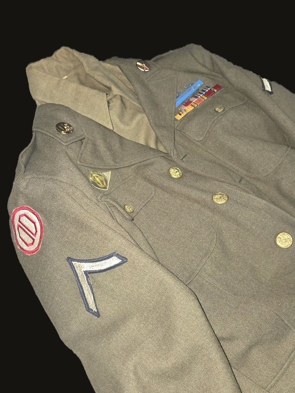 Thumbnail: Identified WWII U.S. 31st Infantry “Dixie Division” Uniform Set