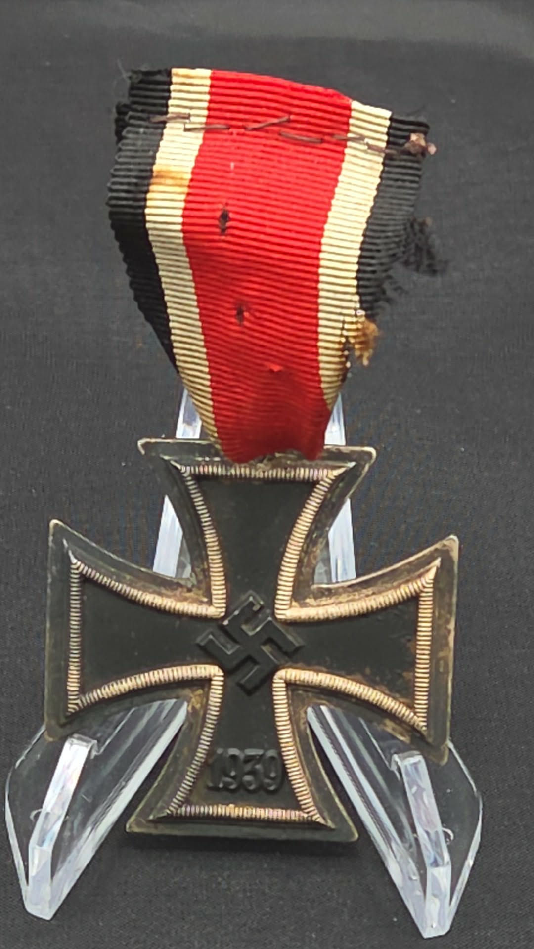 German WWII Combat Worn Iron Cross