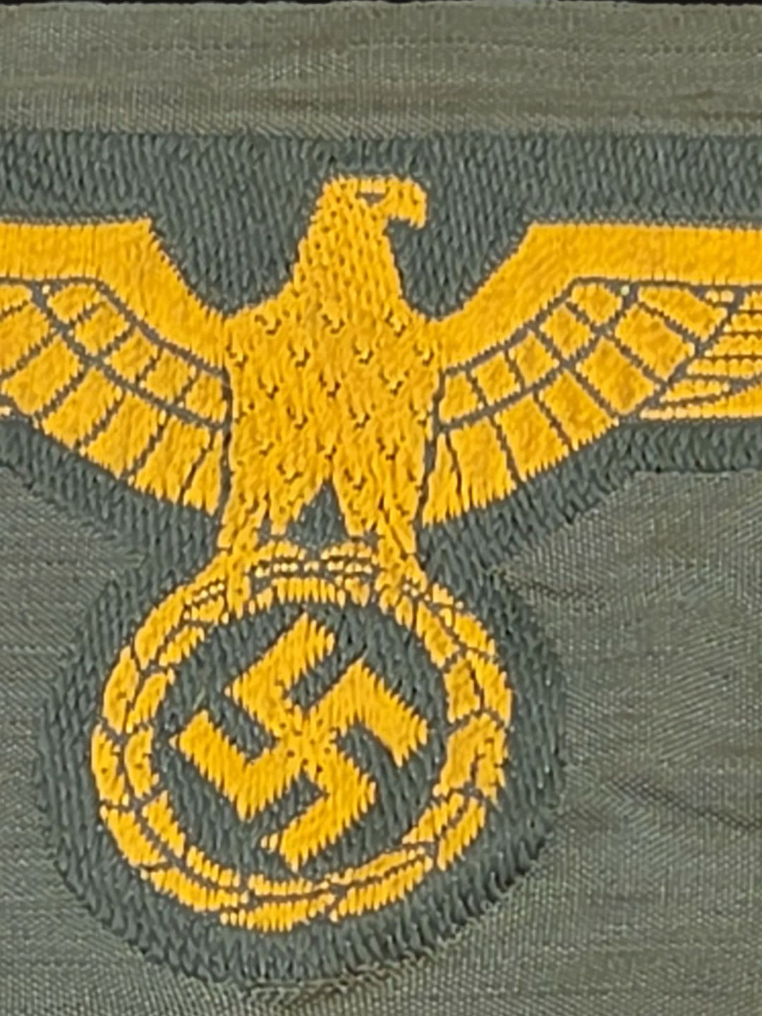 German WWII Kriegsmarine Coastal Artillery M38 NCO EM Breast Eagle