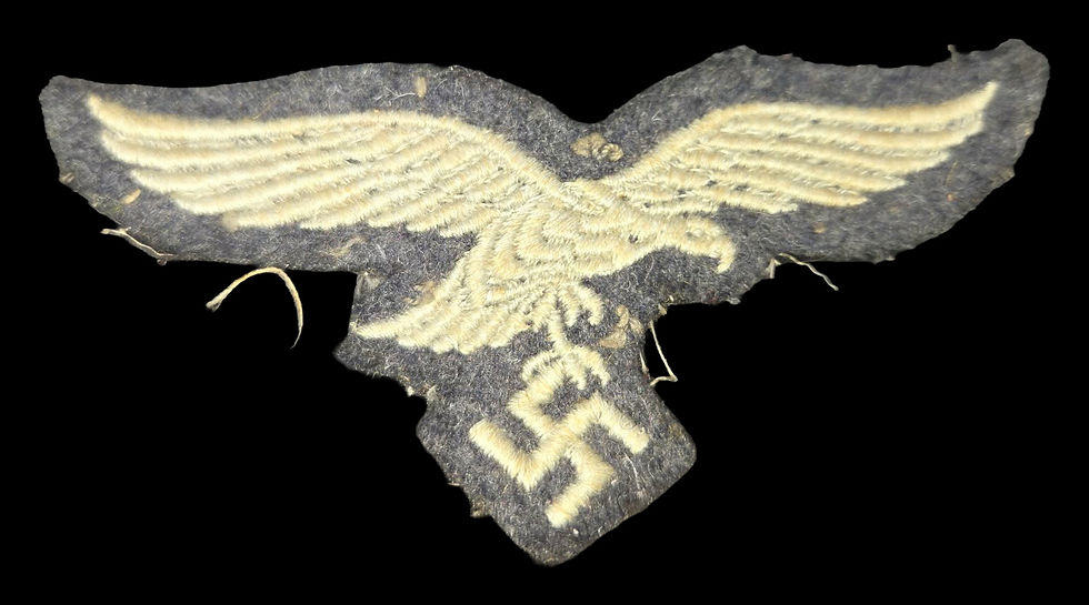 Thumbnail: German WWII Luftwaffe Uniform Breast Eagle Insignia