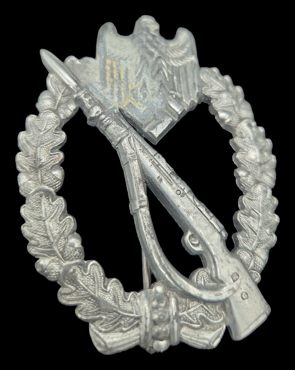 Thumbnail: German WWII Wehrmacht Infantry Assault Badge Unknown Maker