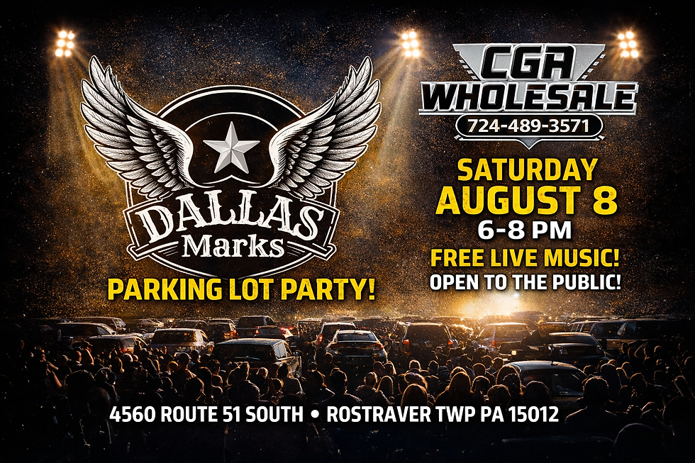 CGR Wholesale Parking Lot Party!