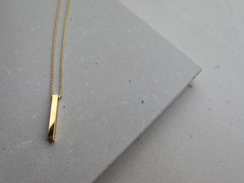 Thumbnail: Dahlia Gold Necklace