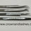 Miniatura: Set de 4  Pinzas Silver