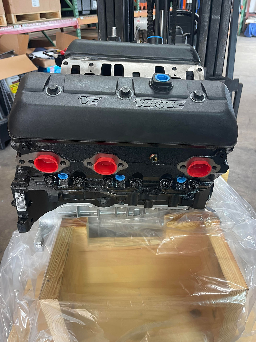 remanufactured marine engine