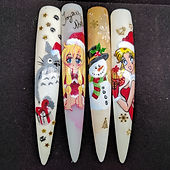 Nail Art Cartoons micropinture