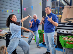 Team der Stiftung Dreipunkt