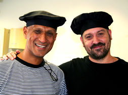 Gastro-Team von Dreipunkt: Bhubi & Andreas