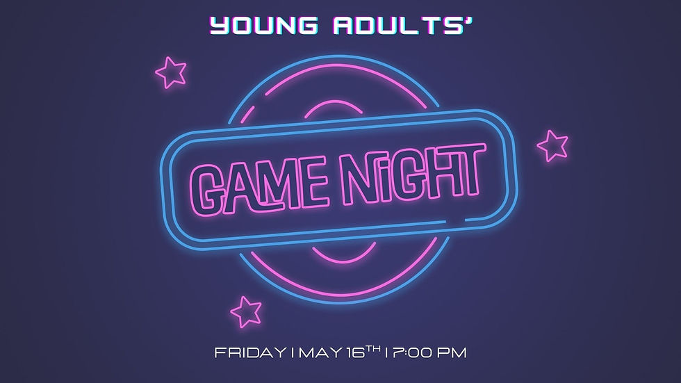 Young Adults Game Night