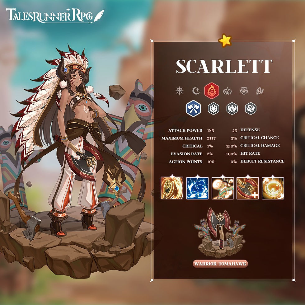 Scarlett | Tales Runner RPG