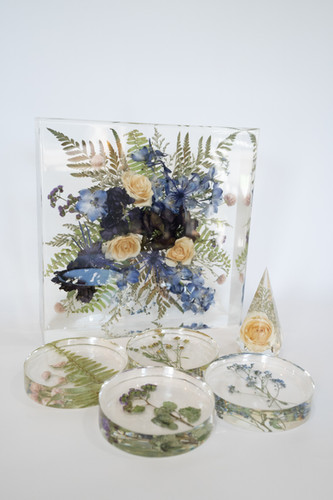 The Marigold Package- boquet preservation